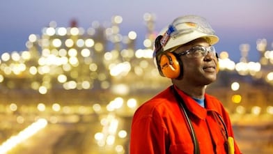 Personale nello stabilimento GTL