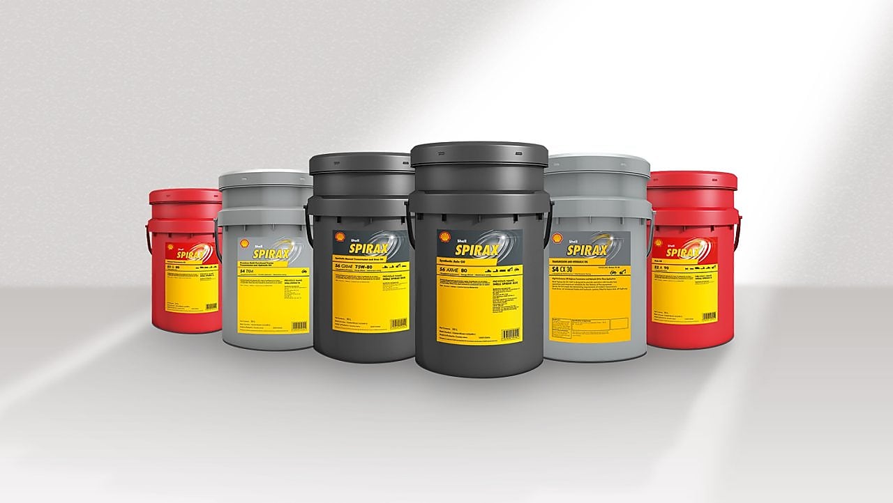 Gamma diesel di pacchetti Shell Spirax