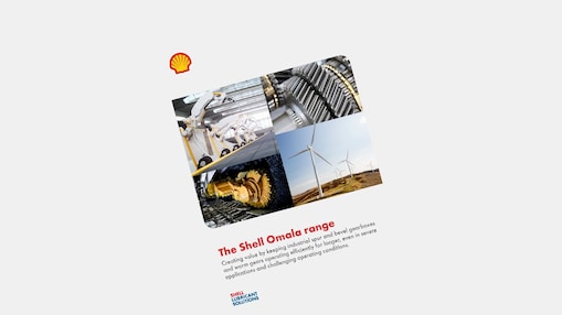 Copertine della gamma Shell Omala