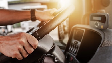 driving a truck