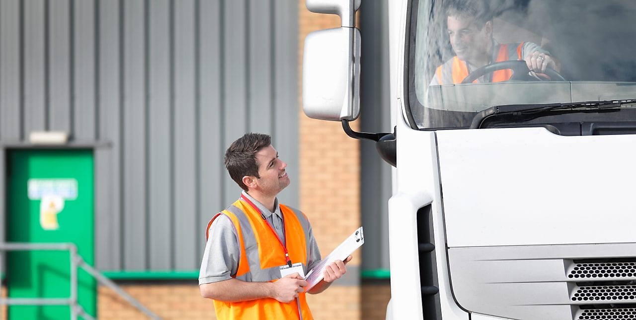inspector-and-truck-driver