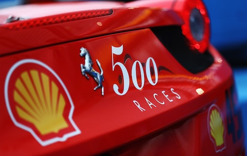 Logo Shell 500 races sull’alettone posteriore 2012