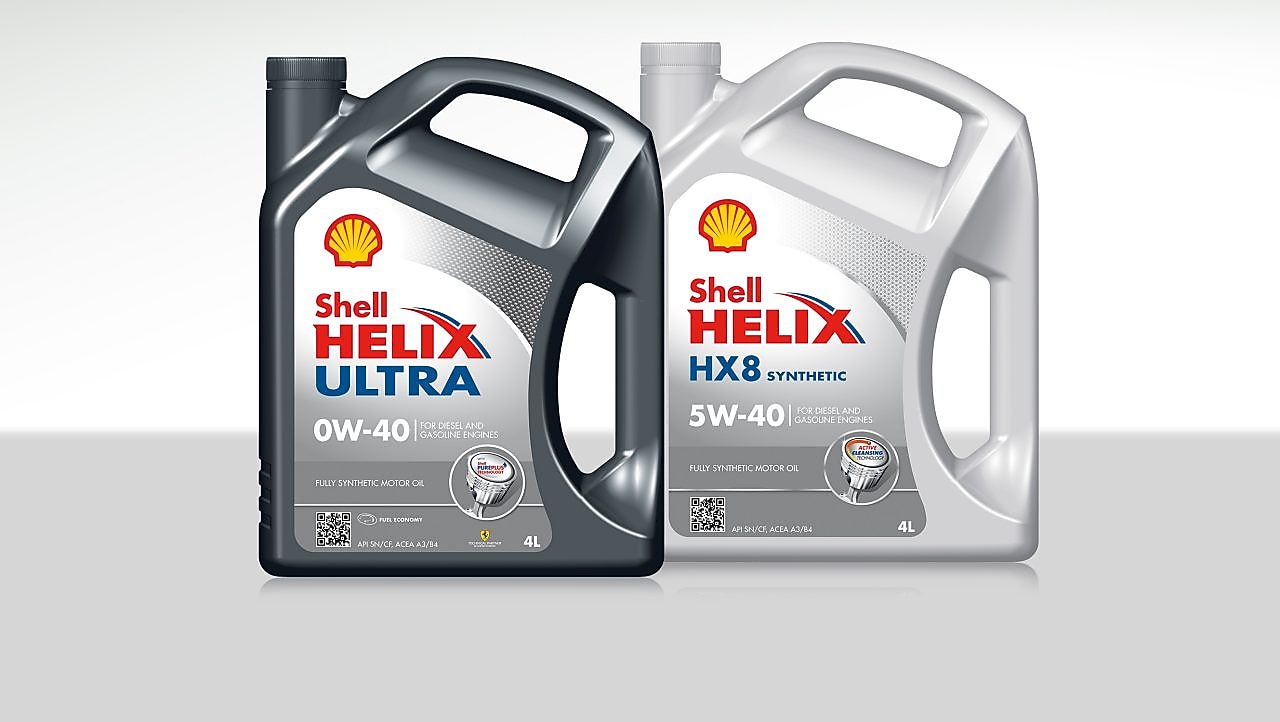 Gamma oli motore completamente sintetici Shell Helix