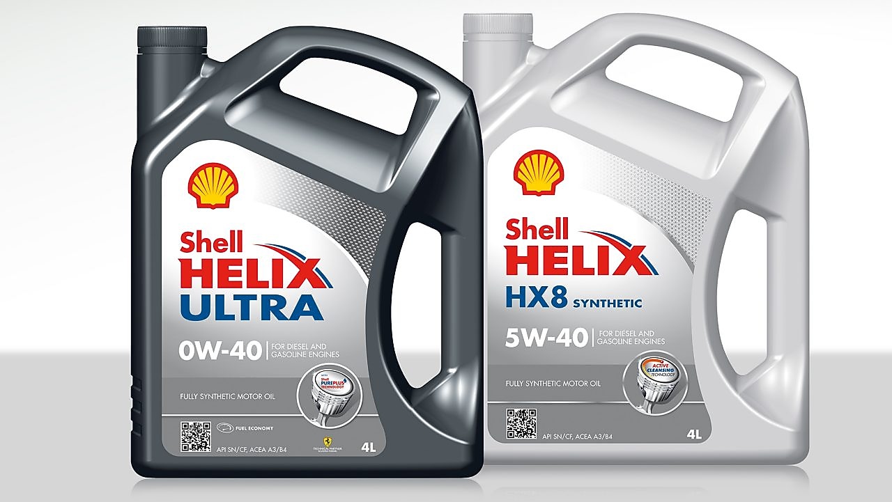 Gamma oli motore completamente sintetici Shell Helix