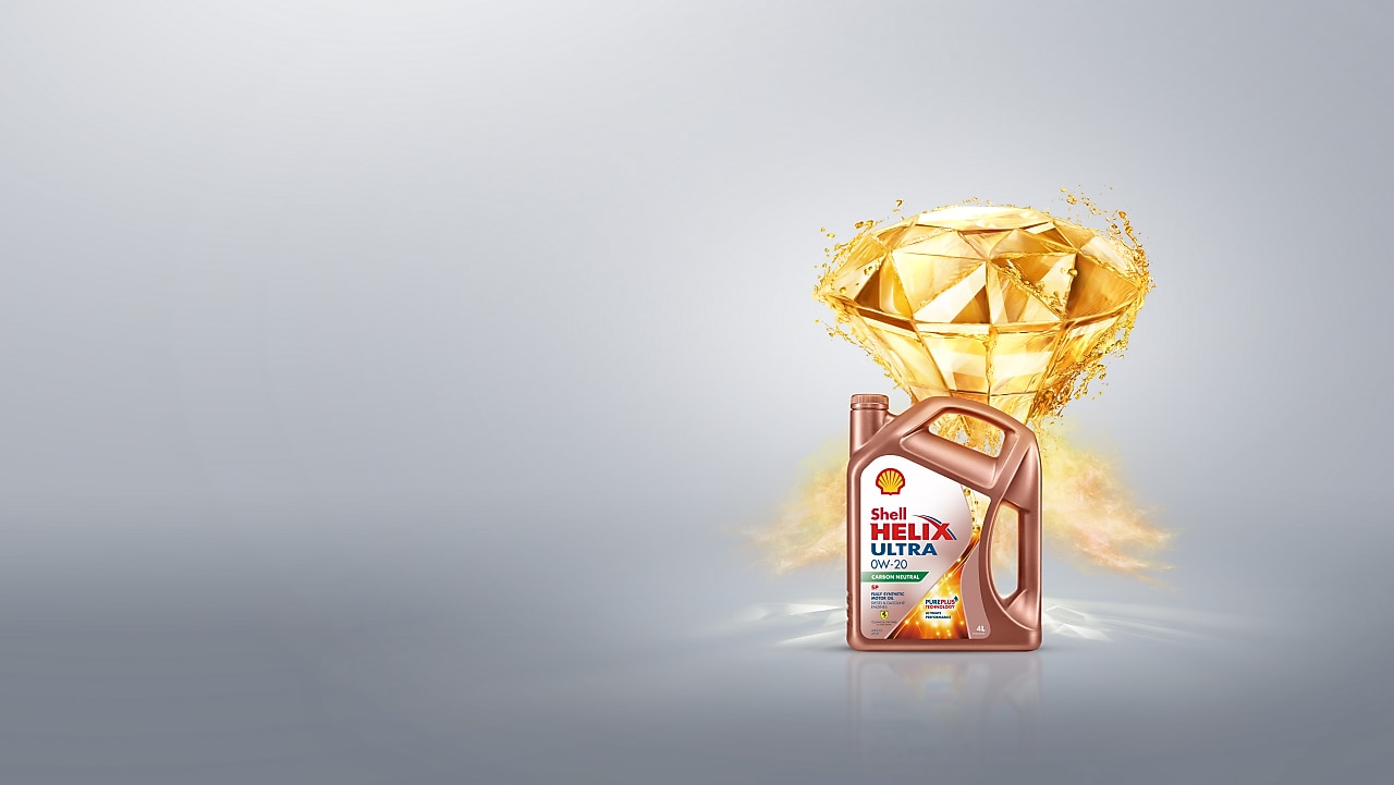Olio Shell Helix Ultra basato sulla PurePlus Technology