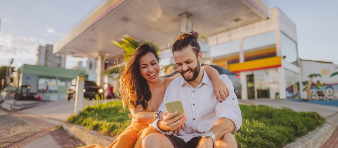 Couple Smiling