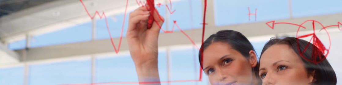trader, disegnare, indici, grafico